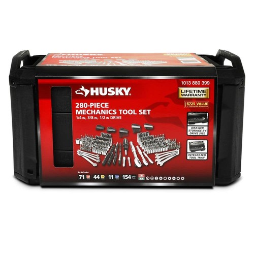 Husky 280 piece mechanics - 280,